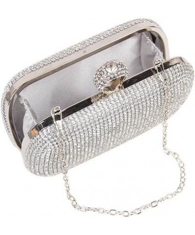 Rhinestone Evening Clutch Black $17.20 Evening Bags