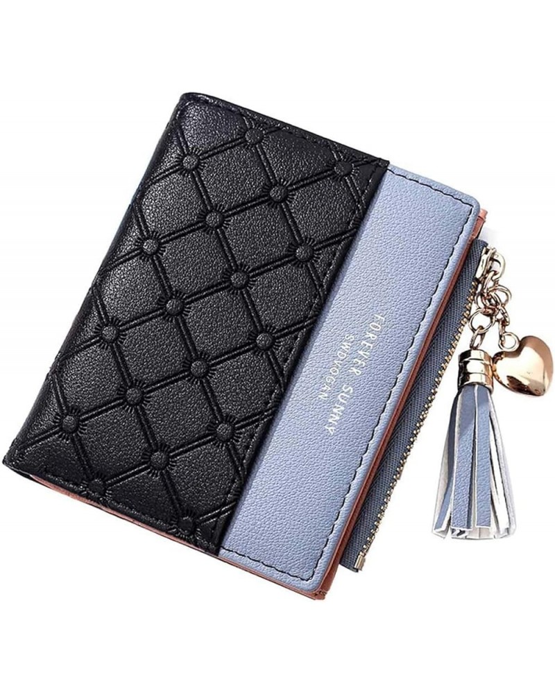 Womens Wallet Leather Long Slim Coin Purse Holster Bag Credit Card Holder Cute Minimalist Thin Large Capacity Zip Clutch Hand...