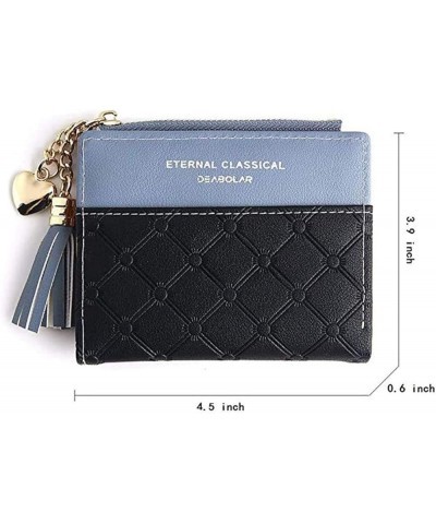 Womens Wallet Leather Long Slim Coin Purse Holster Bag Credit Card Holder Cute Minimalist Thin Large Capacity Zip Clutch Hand...