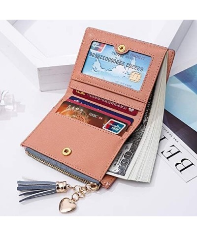 Womens Wallet Leather Long Slim Coin Purse Holster Bag Credit Card Holder Cute Minimalist Thin Large Capacity Zip Clutch Hand...