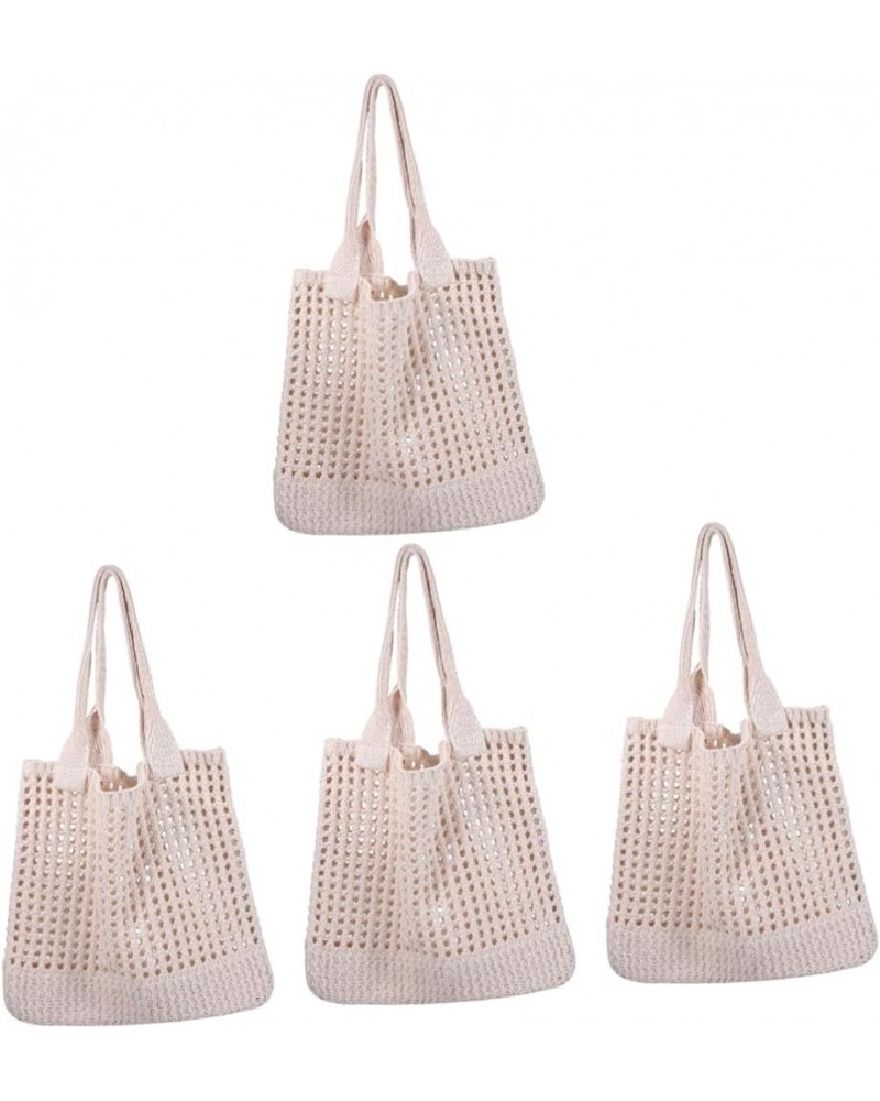 2pcs Woven Bag Crochet Hooks Handbags Beach Bags Tote Bags Tote Purse for Women Hand Bag Tote Bag for As Shownx4pcs $18.56 Totes