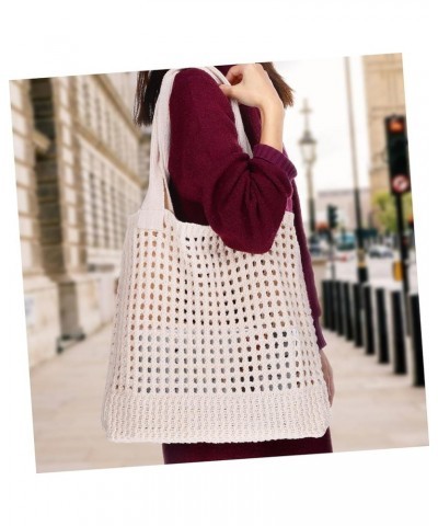 2pcs Woven Bag Crochet Hooks Handbags Beach Bags Tote Bags Tote Purse for Women Hand Bag Tote Bag for As Shownx4pcs $18.56 Totes