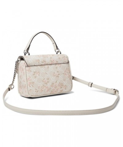 Issy Mini Top Handle Flap, Milk Logo Floral $15.17 Crossbody Bags