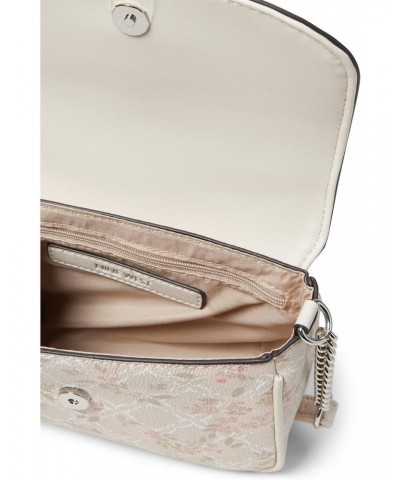 Issy Mini Top Handle Flap, Milk Logo Floral $15.17 Crossbody Bags