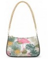 Zip Shoulder Bag for Women Flamingo Pineapple Chain Handbags Womens Tote Clutch Purses $12.60 Shoulder Bags