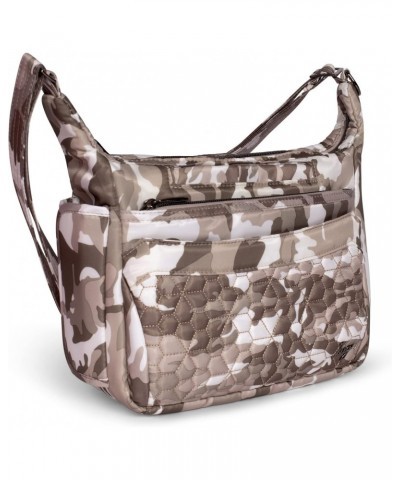 Flutter SE, Camo Taupe $43.80 Crossbody Bags