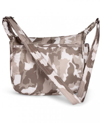 Flutter SE, Camo Taupe $43.80 Crossbody Bags