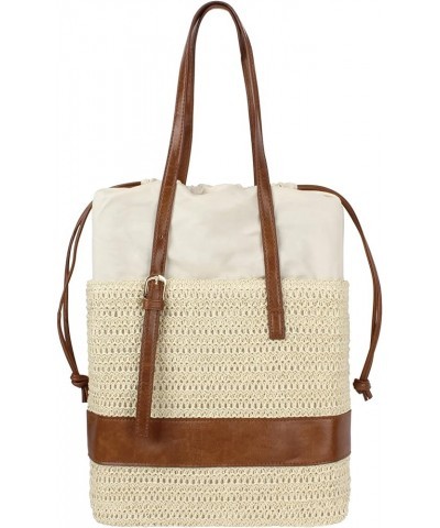 Fashion Handbags Women Woven Straw Bag Summer Beach Tote Purse A--beige $15.92 Totes