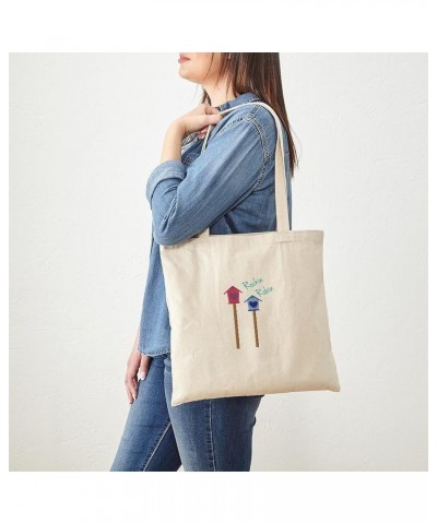 Rockin Robin Tote Bag Natural Canvas Tote Bag, Cloth Shopping Bag $8.00 Travel Gear