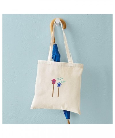 Rockin Robin Tote Bag Natural Canvas Tote Bag, Cloth Shopping Bag $8.00 Travel Gear