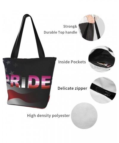 Homoflexible Lesbian Pride Flag Fashion Shoulder Bag Large Capacity For Man Or Woman $18.01 Totes