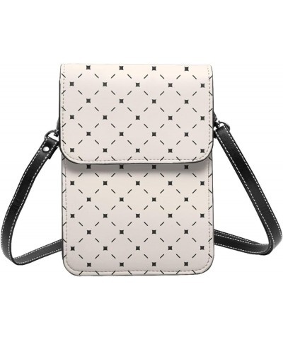 Womens Crossbody Bags Cute Animal Patterns Phone Bag Wallet Purses Adjustable Strap Abstract Geometric Pattern $18.76 Crossbo...