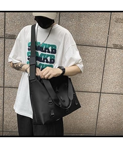 Fashion street style Simplicity casual nylon crossbody bag shoulder bag tote bag purse wallet for women men couple (Green) Bl...