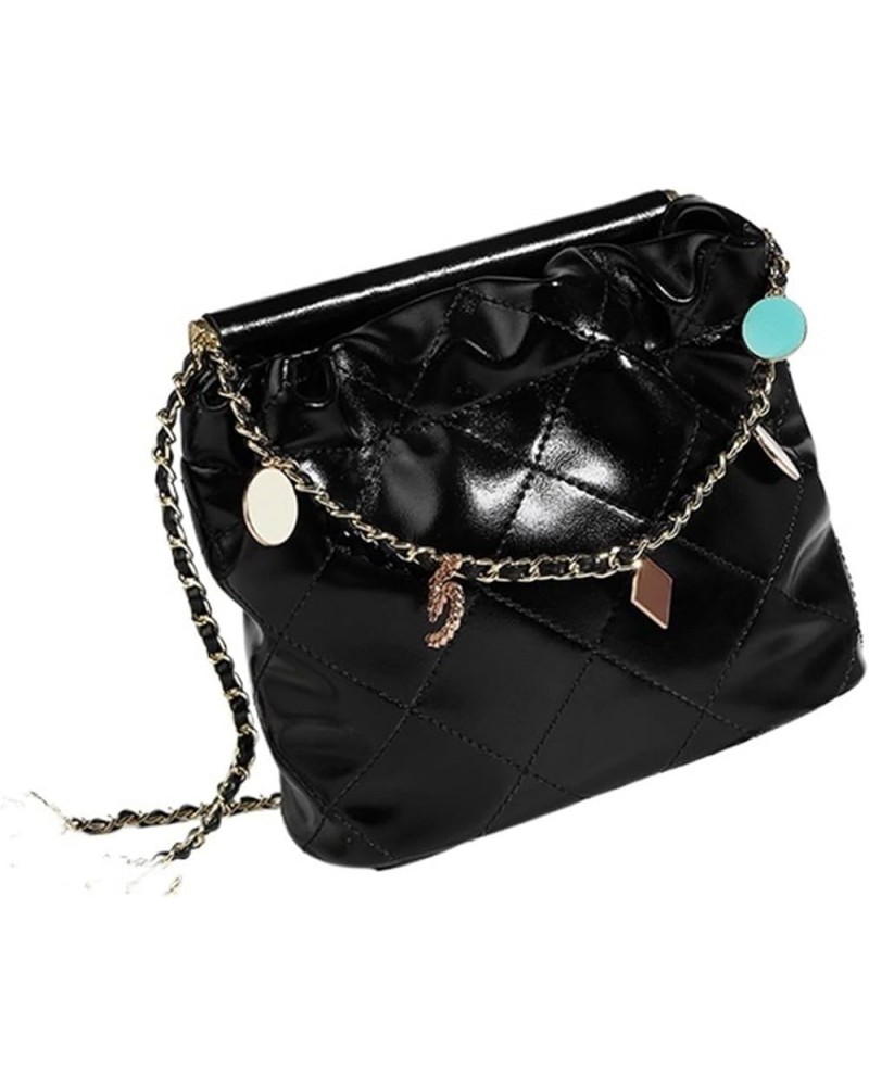 Women Bucket Bag Outdoor Slant Cross Bag Simple Handbag Ladies Purse Trendy Outdoor Commuter Decorative Bag Gift 4 $35.47 Totes