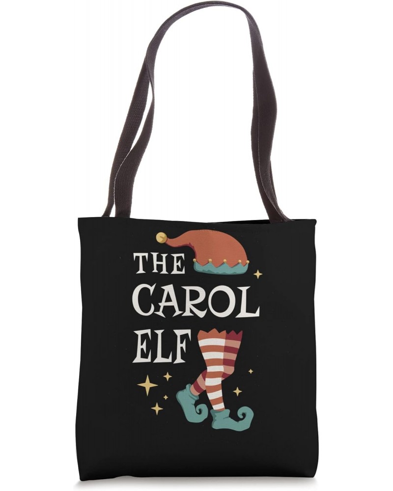 The Carol Elf - Christmas Pajama for Carol Tote Bag $12.85 Totes