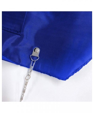 New Ladies Evening Handbags Bridal Wedding Bag Handbag Royal Blue $10.43 Evening Bags