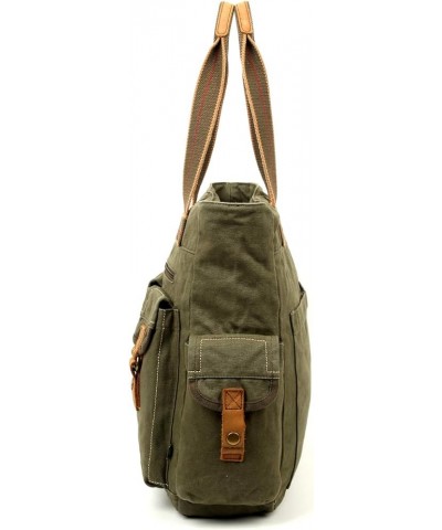 Brand Oak Hill Utility Canvas Tote Bag Army Green $30.96 Totes