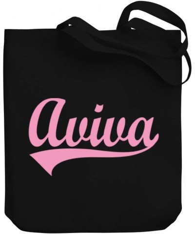 Aviva Baseball Style Canvas Tote Bag 10.5" x 16" x 4 $16.40 Totes