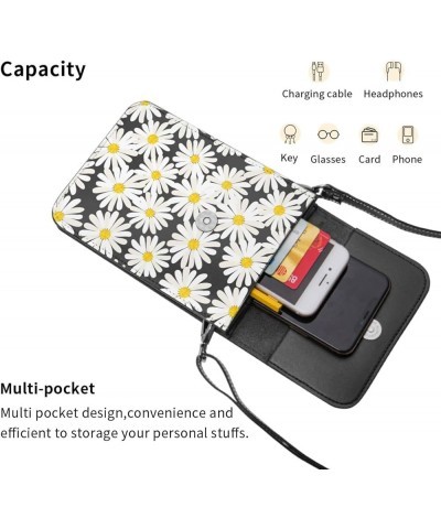 Womens Crossbody Bags Little Daisy Phone Bag Wallet Purses Adjustable Strap Little Daisy (1) $13.74 Crossbody Bags