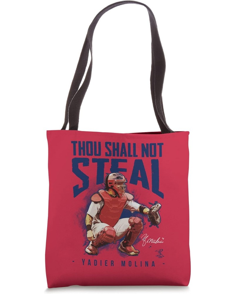 Yadier Molina Thou Shall Not Steal Tote Bag $13.72 Totes