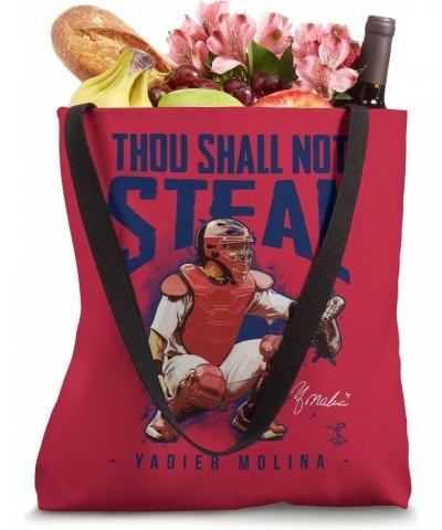 Yadier Molina Thou Shall Not Steal Tote Bag $13.72 Totes