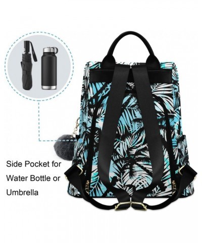 Tropical Palms Backpack Purse for Women Anti Theft Fashion Back Pack Shoulder Bag $20.79 Backpacks