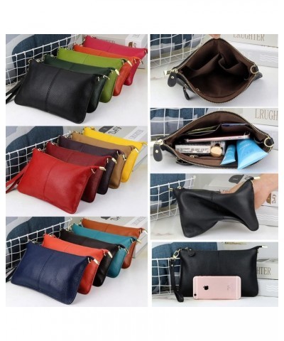 Fashion Women's Leather Crossbody Bag, Mini Shoulder Bag Wallet Phone Purse Clutch with Wrist Strap 12 $26.23 Crossbody Bags