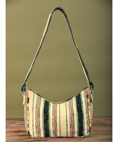 Vibrant Multicolored Handcrafted Suede Shoulder Bag/Purse/Sling Bag Captivating $32.00 Shoulder Bags