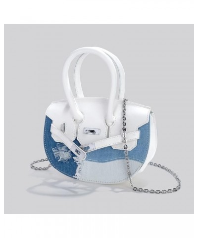 Fashion Cross Body Bag Purses for Women, Aesthetic Hobo Purses Crossbody Sling Purses Shoulder Bag Handbags for Women Blue $1...