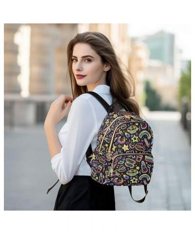 American Neon Food Fashion Backpack Purse for Women, Casual Daypacks, Ladies Gift for Traveling Hiking Multicolor Medium $17....