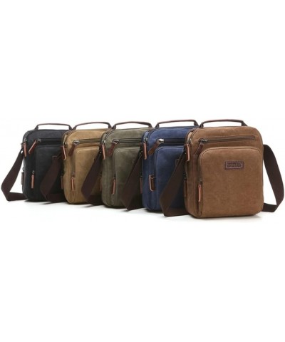 Canvas Messenger Bag for Men Women Large Capacity Crossbody Shoulder Bag Casual Canvas Tote Bag Satchel Hobo Bag Navy $17.46 ...