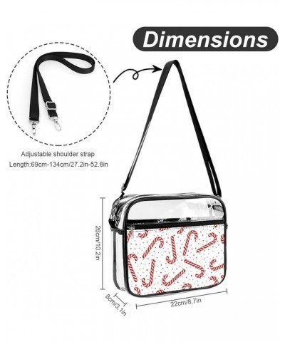 Clear Shoulder Handbag Fashion Waterproof Shoulder Bag With Adjustable Strap Color731 $12.50 Totes