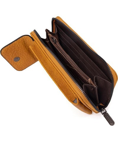 Sling Bag for Women Trendy Leather Crossbody Packs WG148-204 Yellow $13.33 Crossbody Bags