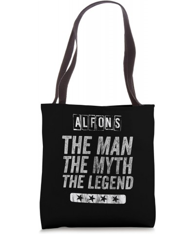 Mens Alfons The Man The Myth The Legend First Name Alfons Tote Bag $17.39 Totes