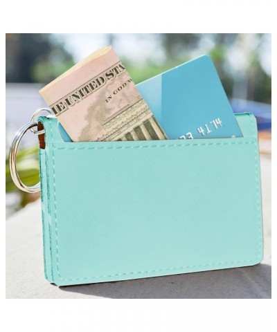 ID Holder Wallet, Horse Head 3, Personalized Engraving Included (Light Brown) Teal $11.20 Wallets