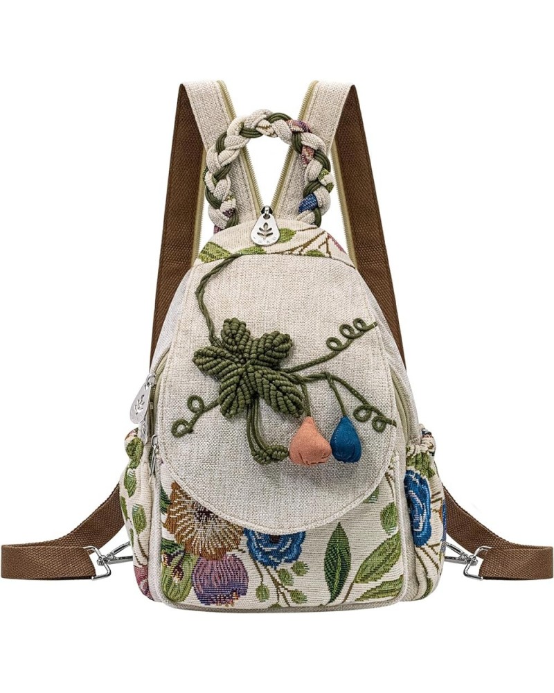 Small Backpack Purse for Women, Hand-woven Plant Sling Bag for Women, Mini Hippie Boho Cute Sling Backpack for Women Gourd $2...