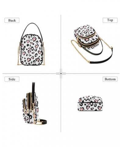 Women's Crossbody Bag, Cow Pattern Three Zipper Design Handbag Shoulder Bag Wallet Color092 $14.29 Crossbody Bags