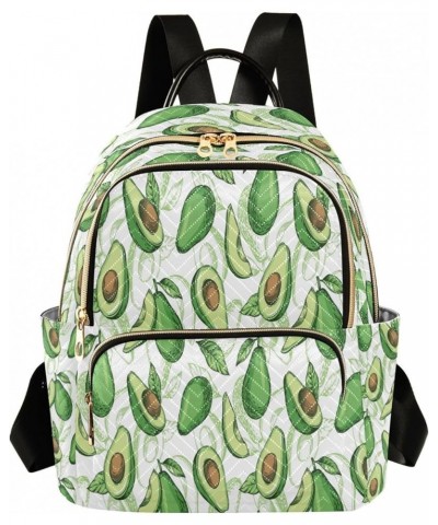 Women Backpack Purse Avocado Fashion Shoulder Bags Travel Backpack Small Daypacks S Small $15.08 Backpacks