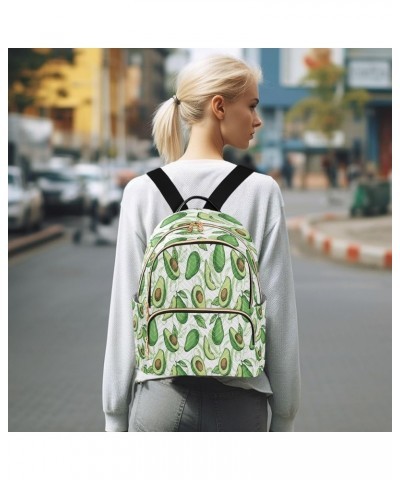 Women Backpack Purse Avocado Fashion Shoulder Bags Travel Backpack Small Daypacks S Small $15.08 Backpacks