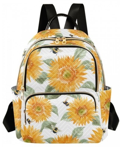 Sunflowers Backpack Purse for Women Fashion Travel Bag Ladies Shoulder Bags with Strap Handbag Lady Purse,M Medium $18.89 Bac...