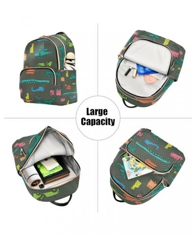 Women Backpack Truck Tank Airplane Doodle Anti-Theft Travel Backpack with Luggage Belt Lightweight Handbag Lady Purse Roomy D...