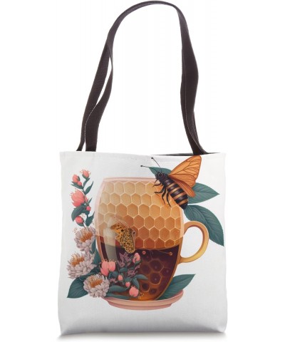 tea time cup morning tea lover cute joyful Tote Bag $9.24 Totes