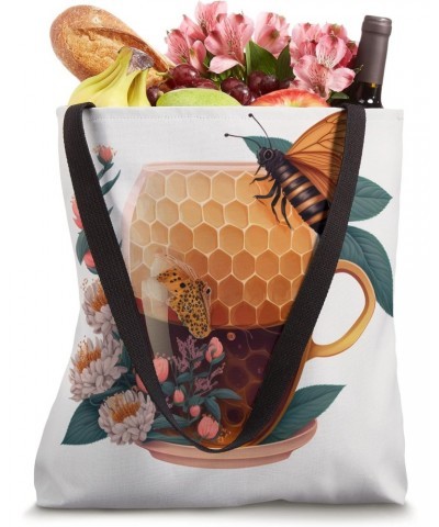 tea time cup morning tea lover cute joyful Tote Bag $9.24 Totes