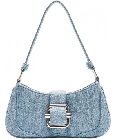 Shoulder Bags for Women Retro Classic Purse Crossbody Cute Hobo Tote Handbag Mini Clutch with Adjustable Strap Denim Blue $13...