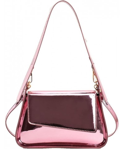 Women's Fashion Evening Bags Handbags Handbag Shoulder Bags Underarm Bags Metal Shoulder Bags Pink $18.47 Evening Bags