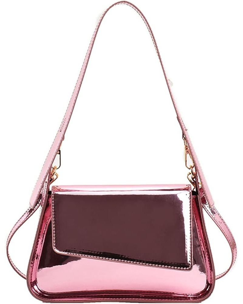 Women's Fashion Evening Bags Handbags Handbag Shoulder Bags Underarm Bags Metal Shoulder Bags Pink $18.47 Evening Bags