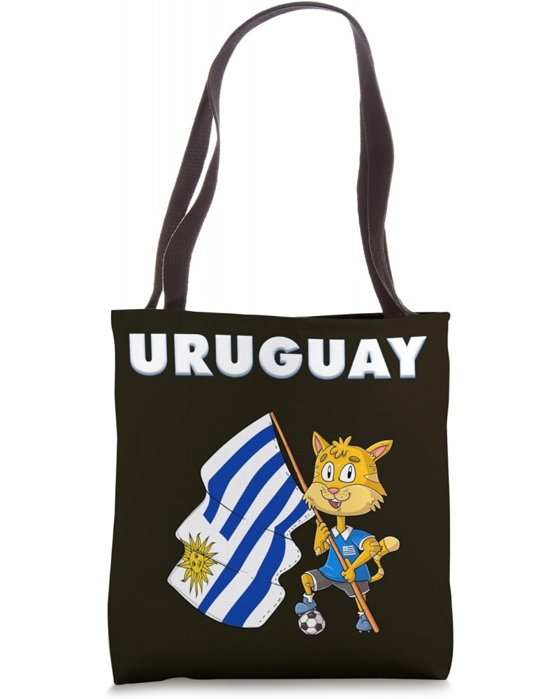 Uruguayan Fans, Uruguayan Cat Tote Bag $11.34 Totes