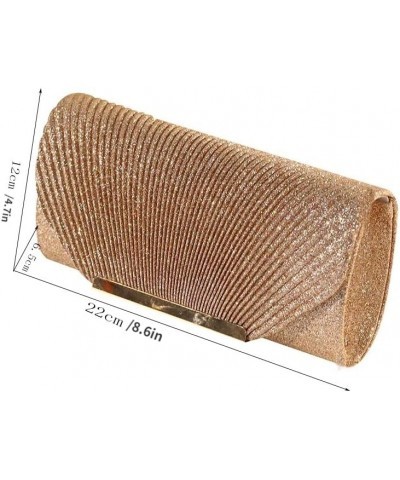 Evening Bags Clutch Purses for Women, Women's Evening Handbags Sparkling Envelope Evening Bag with Detachable Chain Champagne...