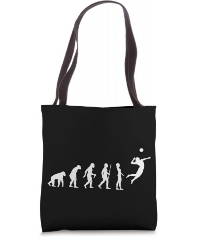 Volleyball - Man Evolution (Darwin) Tote Bag $11.36 Totes