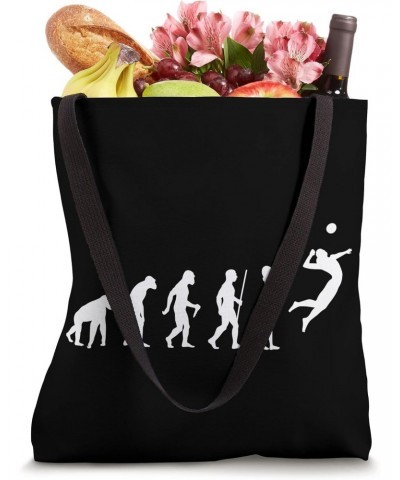 Volleyball - Man Evolution (Darwin) Tote Bag $11.36 Totes